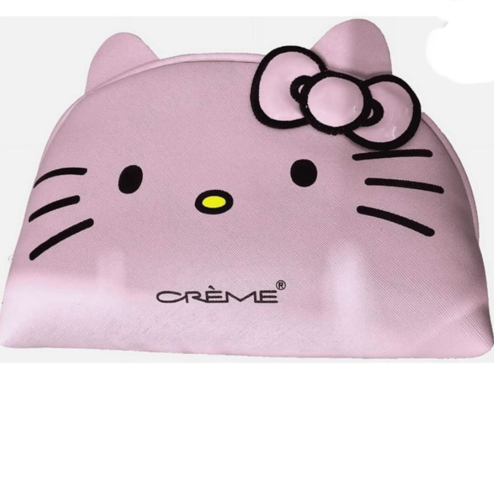 NWT Hello Kitty x the Crème shop toiletry/makeup/accessory bag in pink